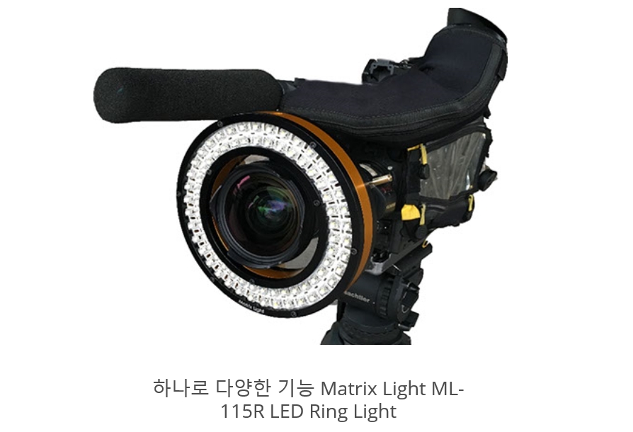 ML-115R LED Ring Light ENG Pacckage Matrixlight