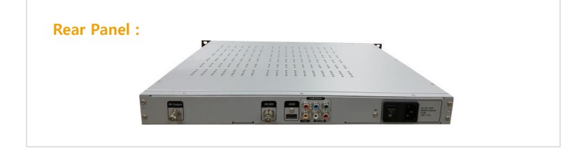 NTU HDV-1000HD HD MODULATOR 모듈레이터